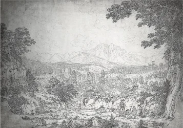 Vue de Cava dei Tirreni